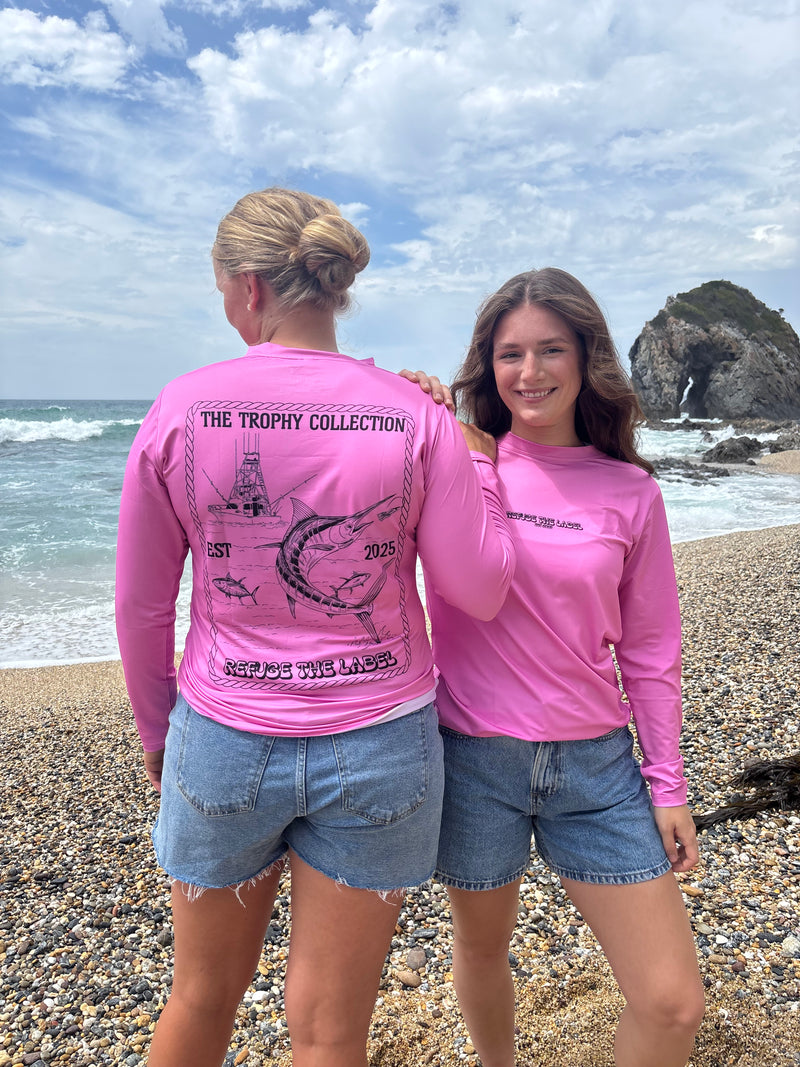 High Seas Pink Fishing Shirt