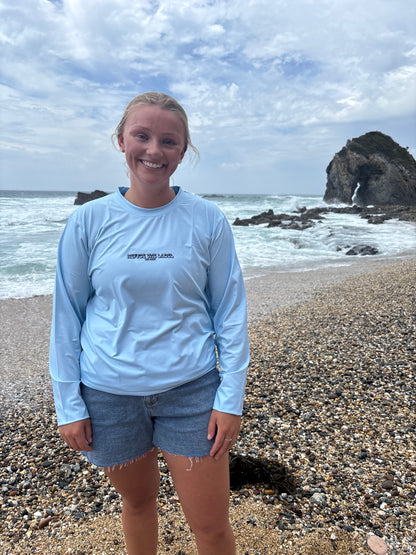 High Seas Blue Fishing Shirt
